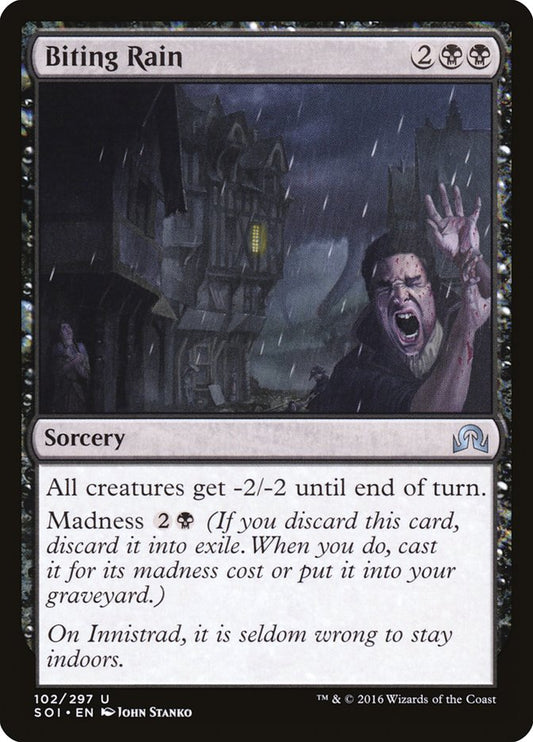 MTG Card Title: Biting Rain SOI/102