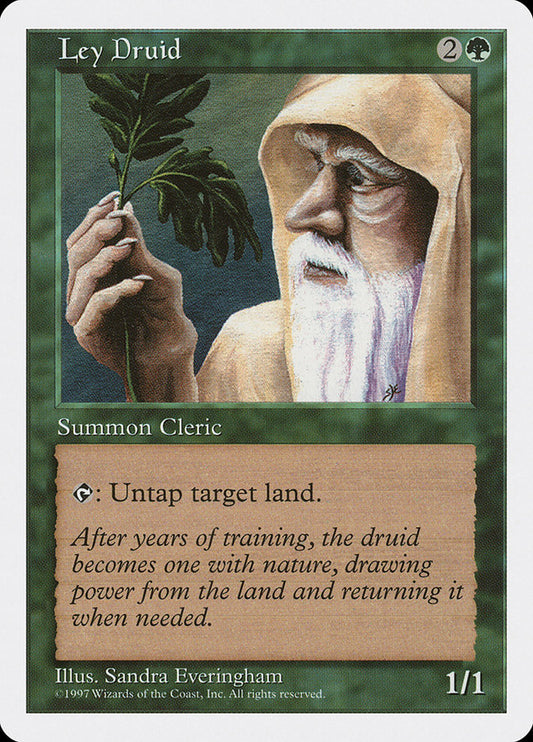 MTG Card Title: Ley Druid 5ED/308