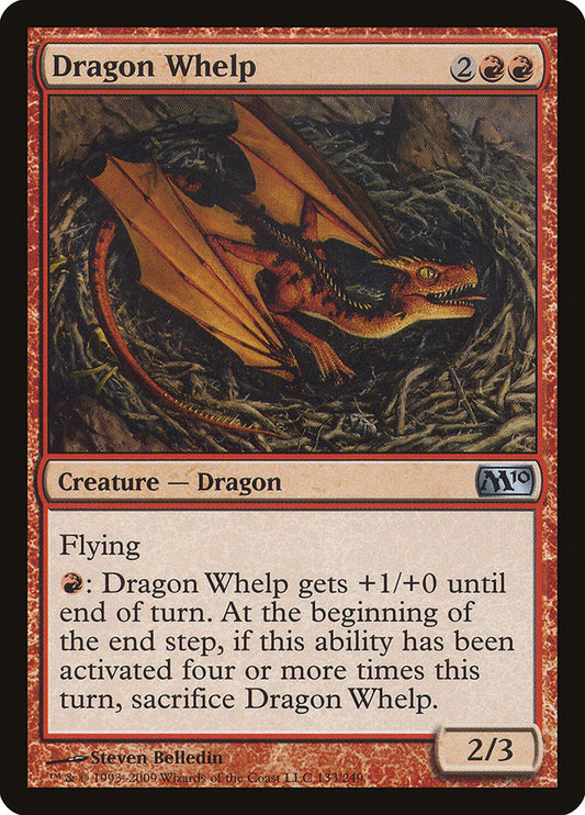 MTG Card Title: Dragon Whelp M10/133