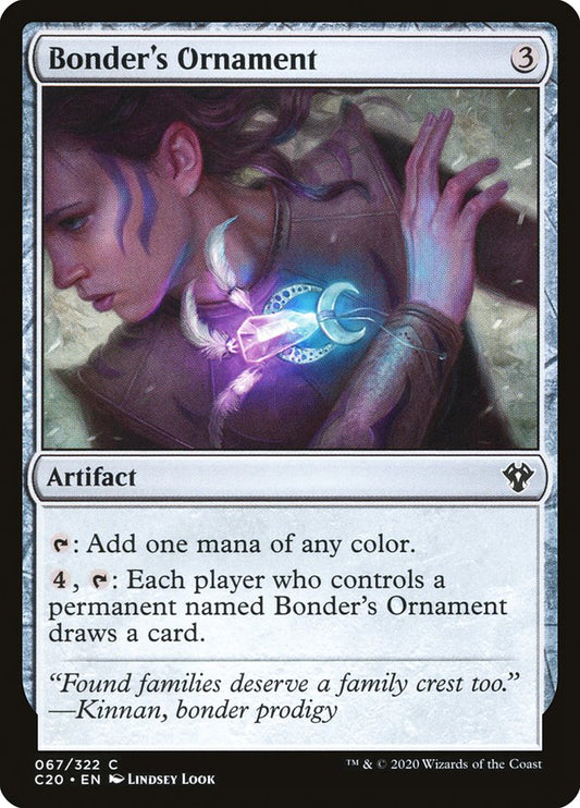 MTG Card Title: Bonder's Ornament C20/67
