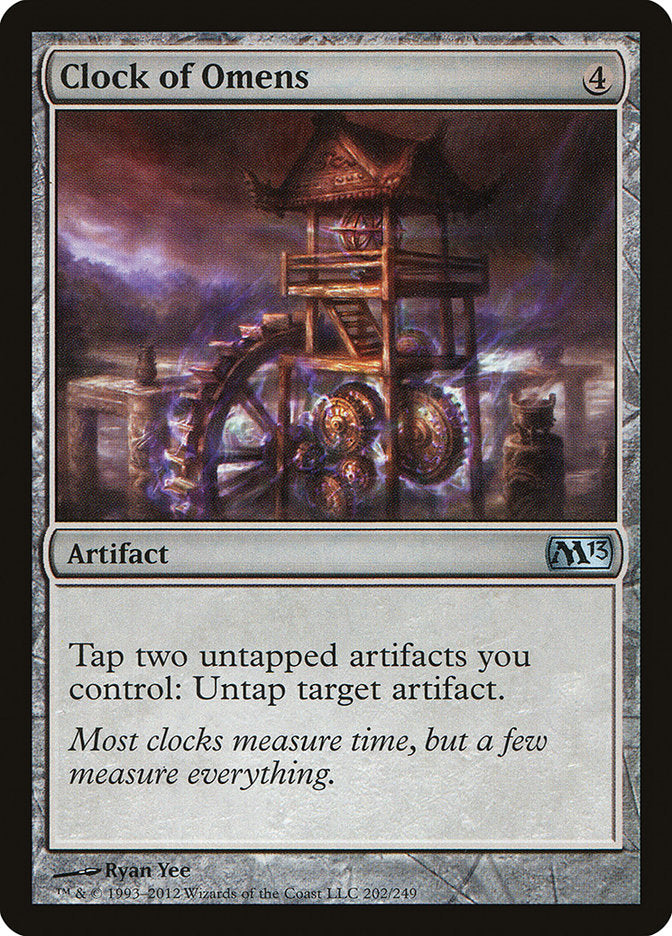 MTG Card Title: Clock of Omens M13/202