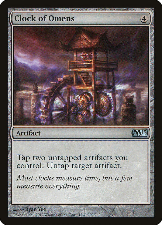 MTG Card Title: Clock of Omens M13/202