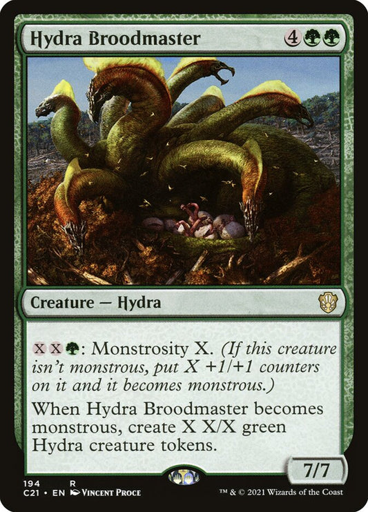 MTG Card Title: Hydra Broodmaster C21/194