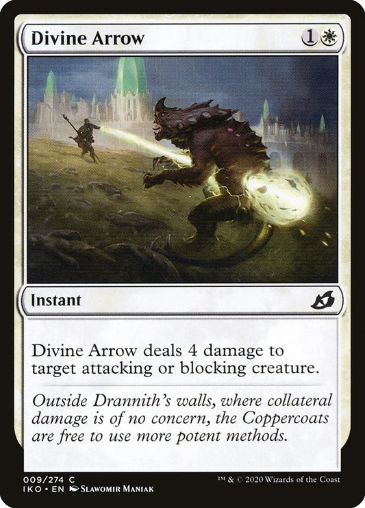 MTG Card Title: Divine Arrow IKO/9