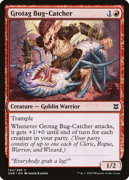 MTG Card Title: Grotag Bug-Catcher ZNR/142