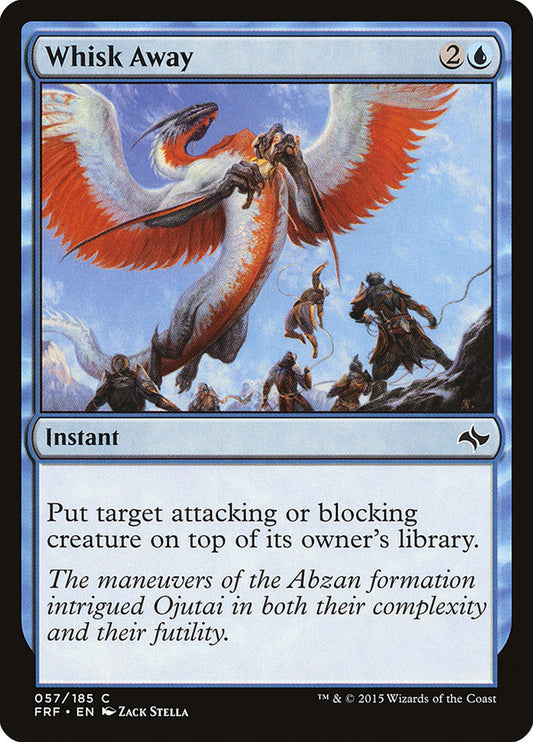 MTG Card Title: Whisk Away FRF/57