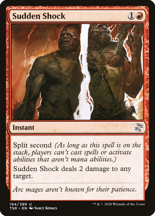 MTG Card Title: Sudden Shock TSR/194