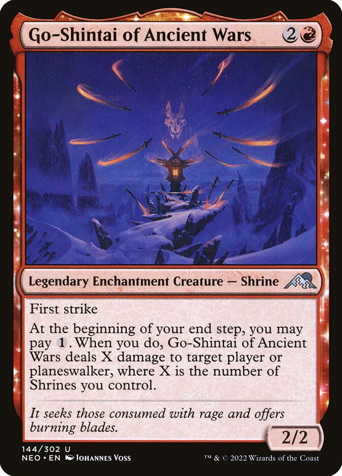 MTG Card Title: Go-Shintai of Ancient Wars NEO/144
