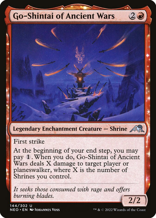 MTG Card Title: Go-Shintai of Ancient Wars NEO/144