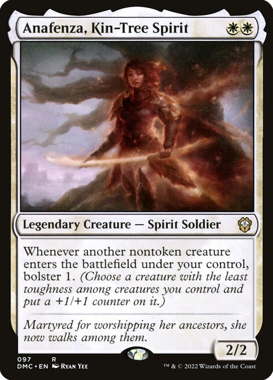 MTG Card Title: Anafenza, Kin-Tree Spirit DMC/97
