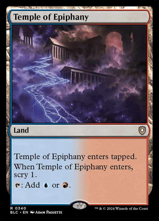MTG Card Title: Temple of Epiphany BLC/340