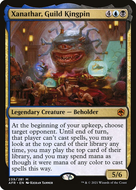 MTG Card Title: Xanathar, Guild Kingpin AFR/239