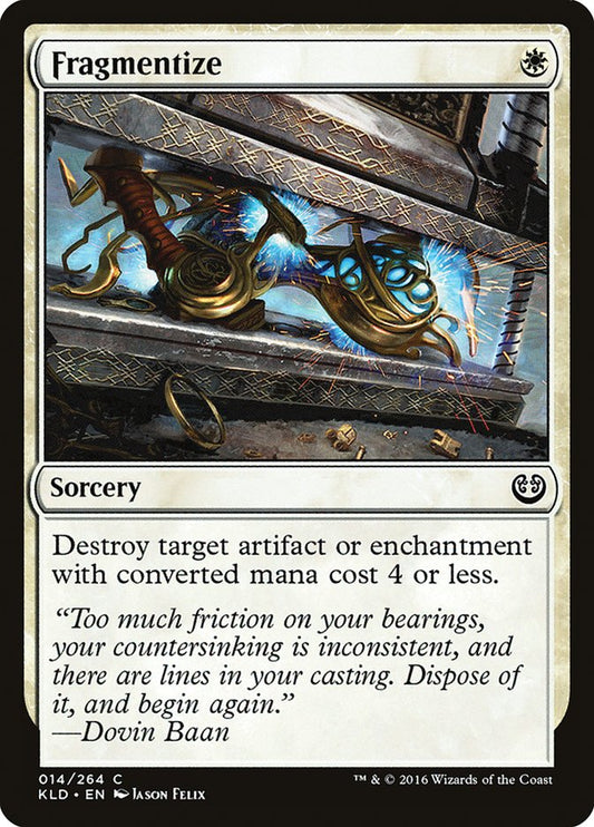 MTG Card Title: Fragmentize KLD/14