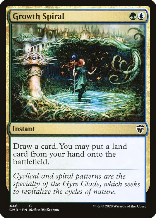MTG Card Title: Growth Spiral CMR/446