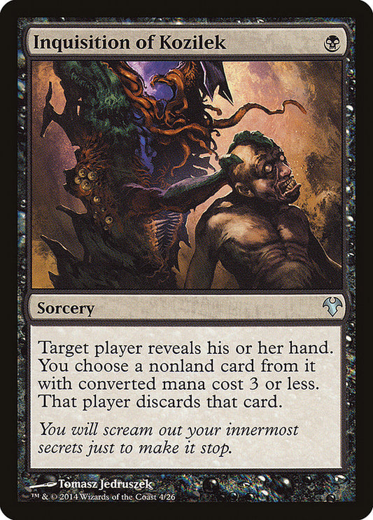 MTG Card Title: Inquisition of Kozilek MD1/4