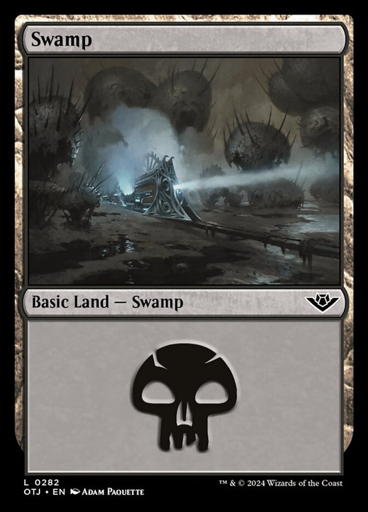 MTG Card Title: Swamp OTJ/282