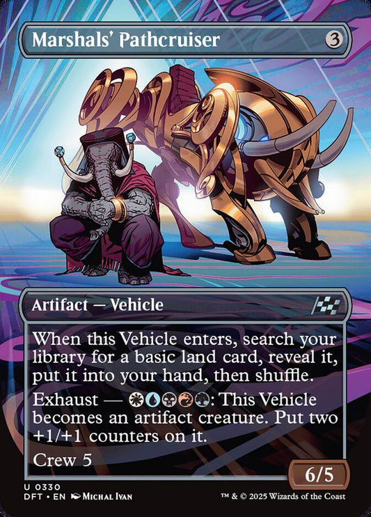 MTG Card Title: Marshals' Pathcruiser DFT/330