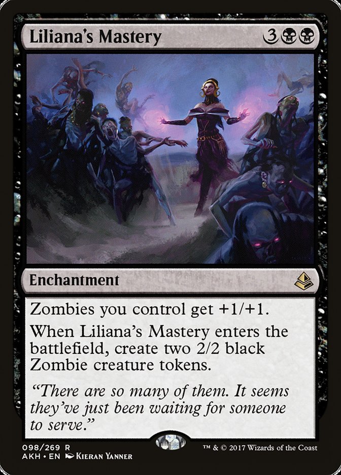 MTG Card Title: Liliana's Mastery AKH/98