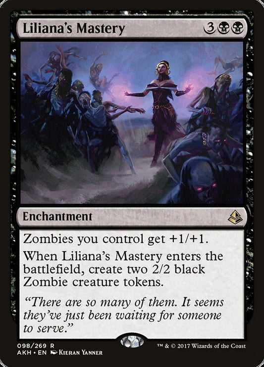 MTG Card Title: Liliana's Mastery AKH/98