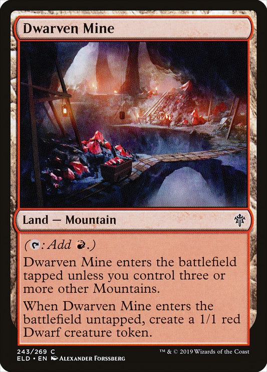 MTG Card Title: Dwarven Mine ELD/243
