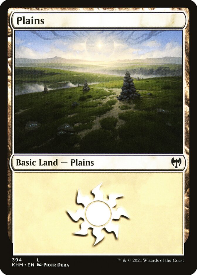 MTG Card Title: Plains KHM/394
