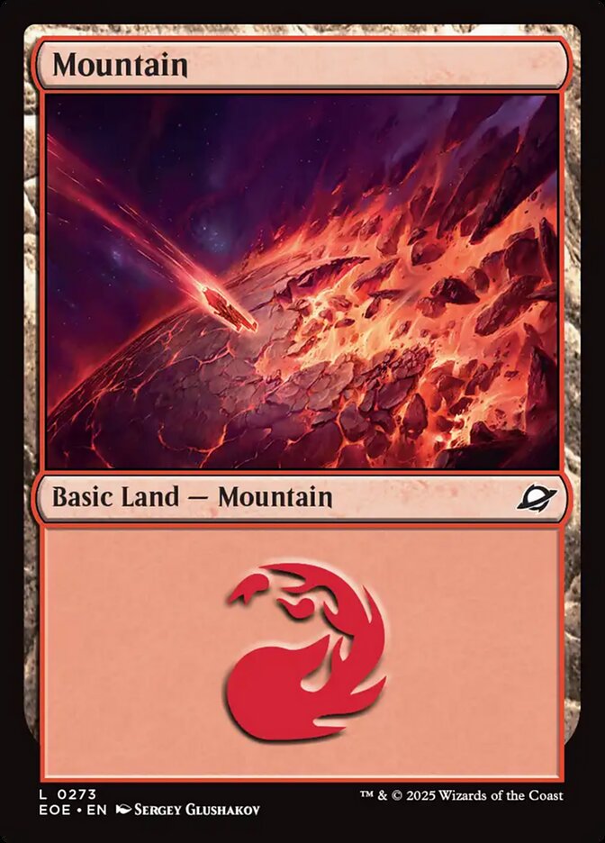 MTG Card Title: Mountain EOE/273