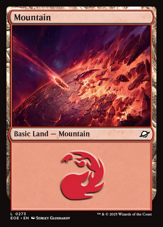 MTG Card Title: Mountain EOE/273