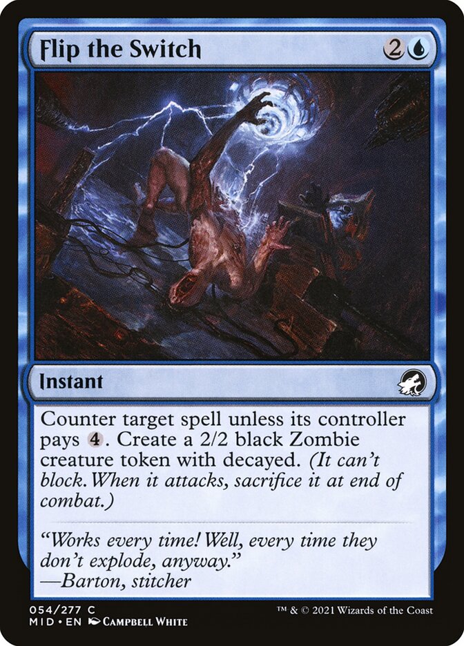 MTG Card Title: Flip the Switch MID/54