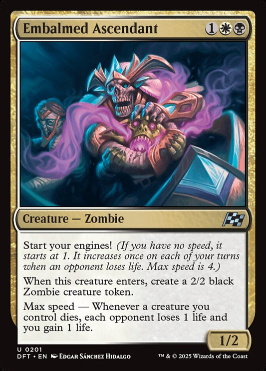 MTG Card Title: Embalmed Ascendant DFT/201