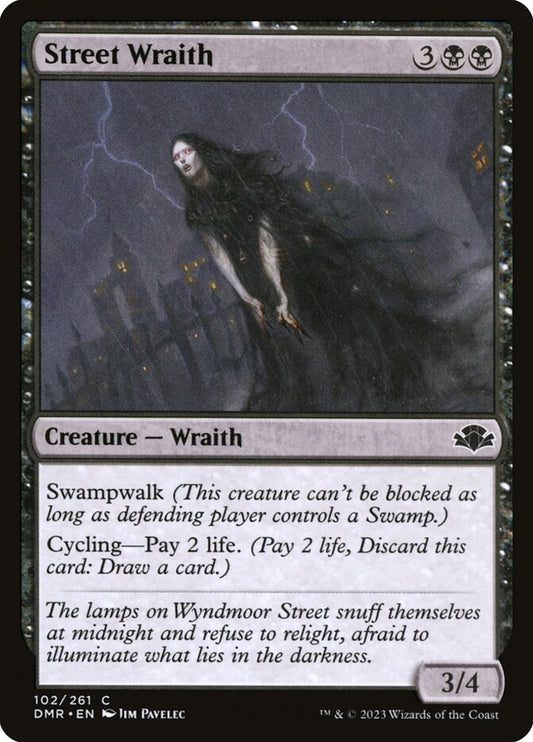MTG Card Title: Street Wraith DMR/102