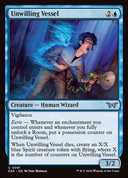 MTG Card Title: Unwilling Vessel DSK/81