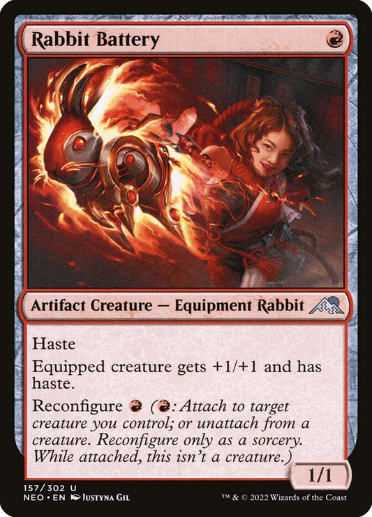MTG Card Title: Rabbit Battery NEO/157