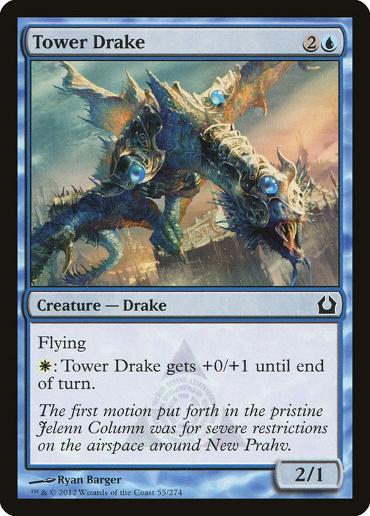 MTG Card Title: Tower Drake RTR/55