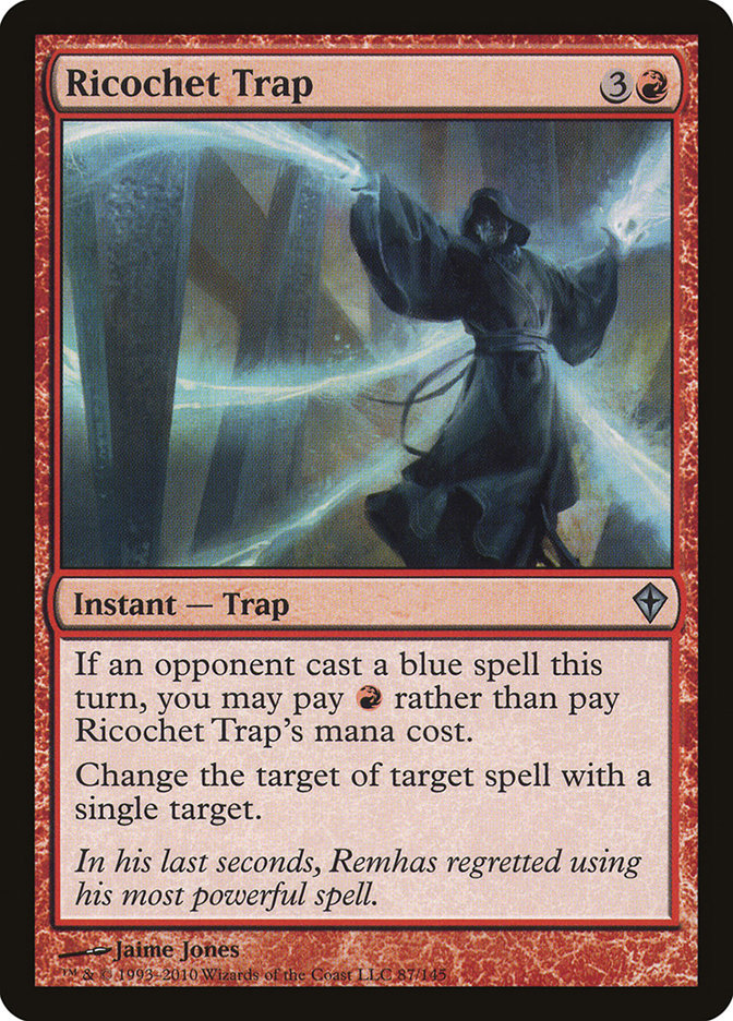 MTG Card Title: Ricochet Trap WWK/87