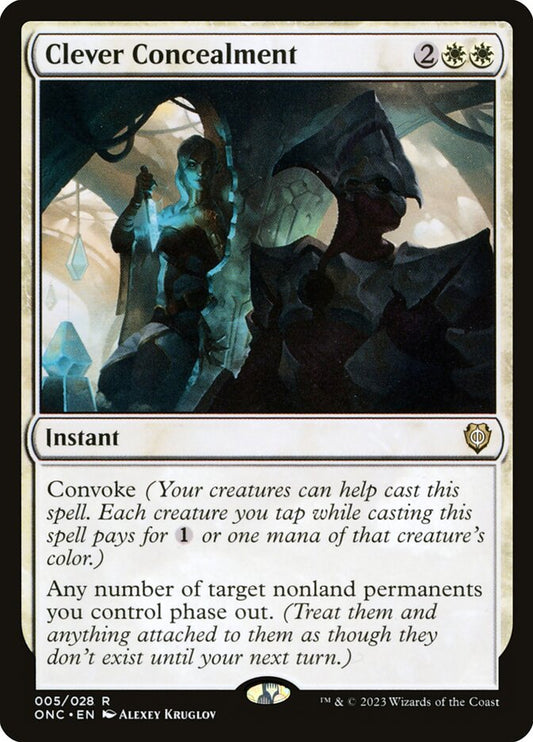 MTG Card Title: Clever Concealment ONC/5
