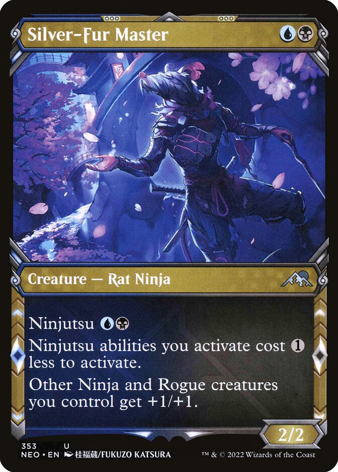 MTG Card Title: Silver-Fur Master NEO/353