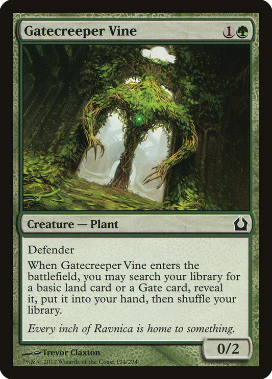 MTG Card Title: Gatecreeper Vine RTR/124