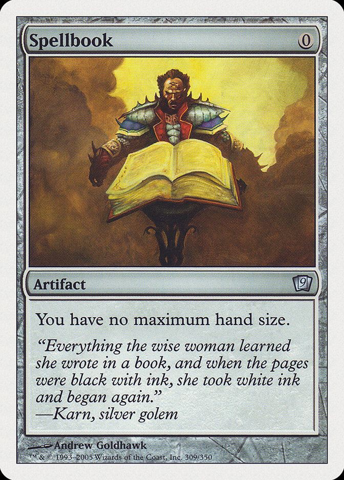 MTG Card Title: Spellbook 9ED/309
