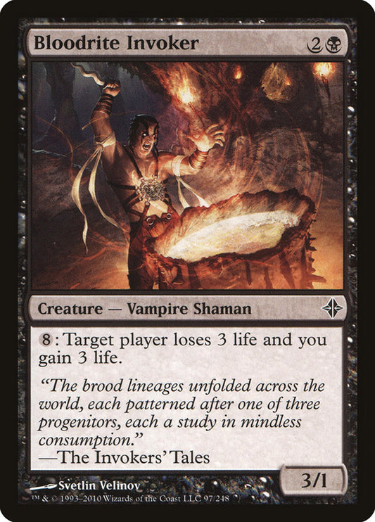 MTG Card Title: Bloodrite Invoker ROE/97