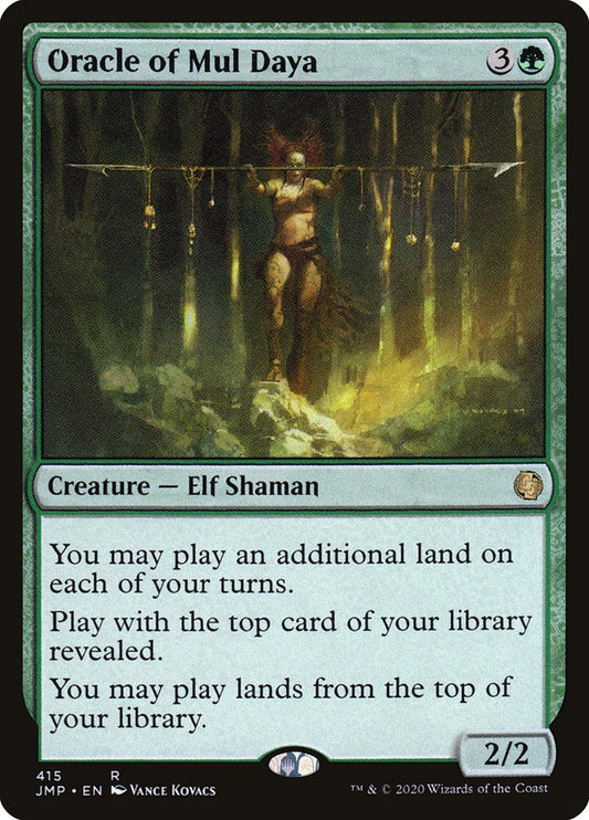 MTG Card Title: Oracle of Mul Daya JMP/415