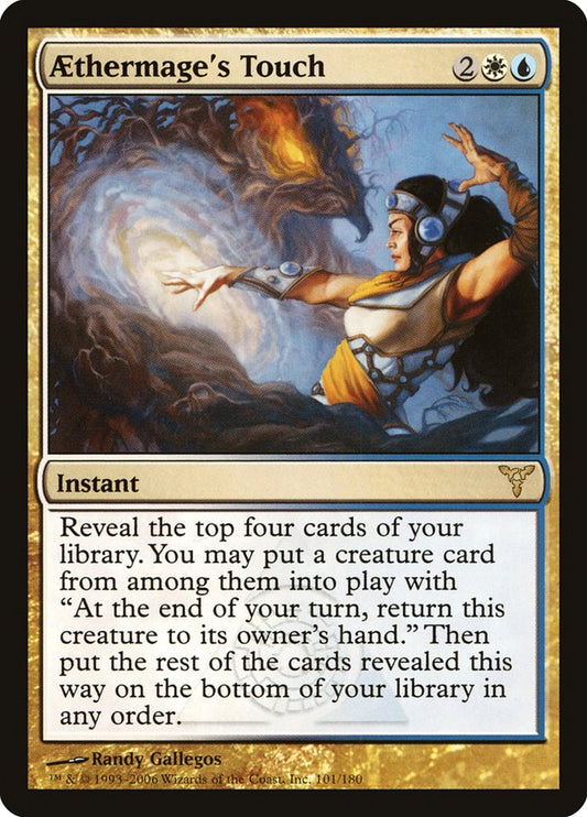 MTG Card Title: Aethermage's Touch DIS/101