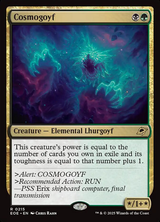 MTG Card Title: Cosmogoyf EOE/215