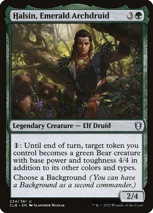 MTG Card Title: Halsin, Emerald Archdruid CLB/234