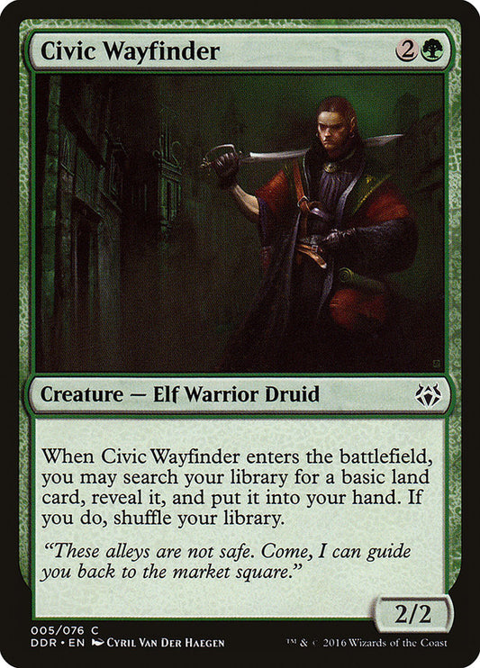 MTG Card Title: Civic Wayfinder DDR/5
