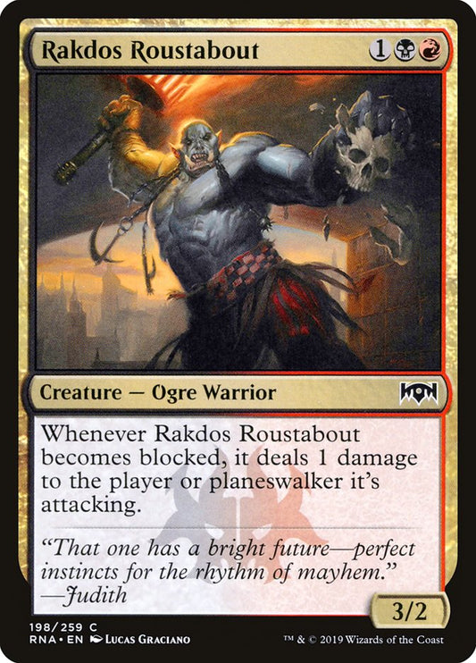 MTG Card Title: Rakdos Roustabout RNA/198