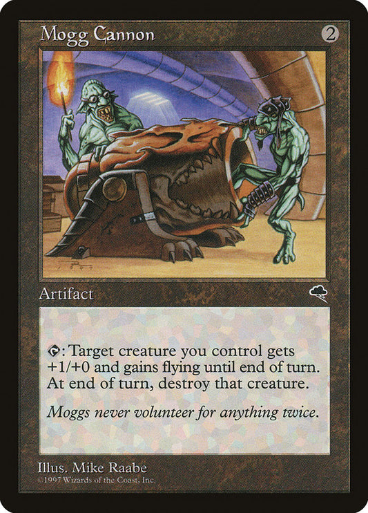 MTG Card Title: Mogg Cannon TMP/298