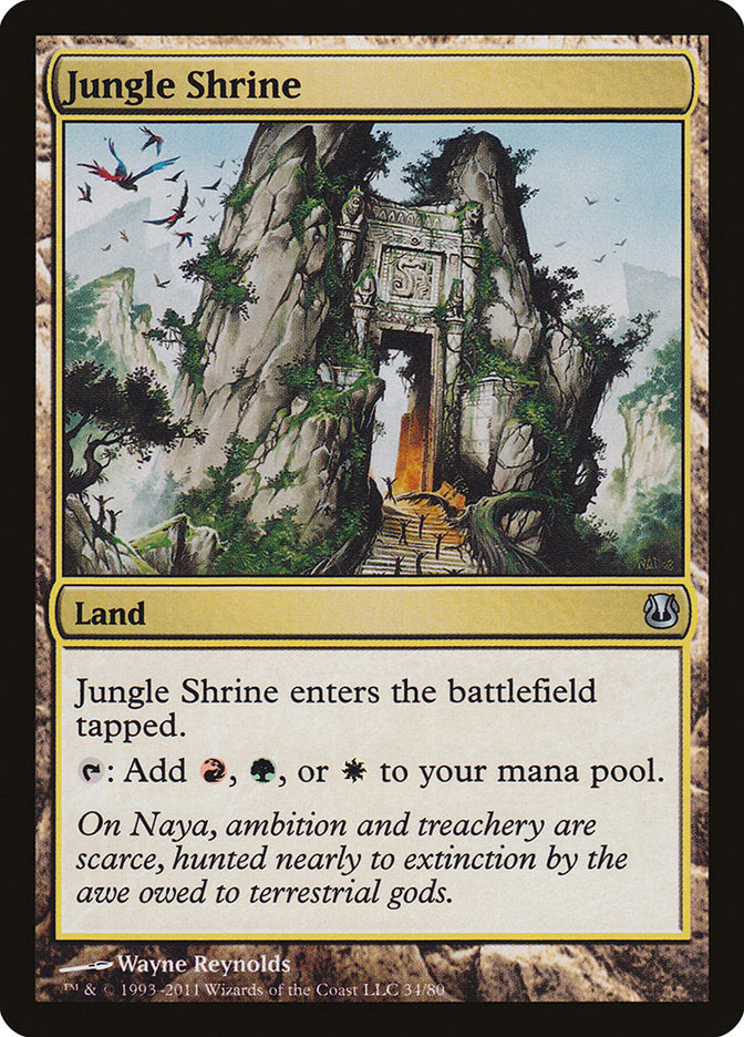 MTG Card Title: Jungle Shrine DDH/34