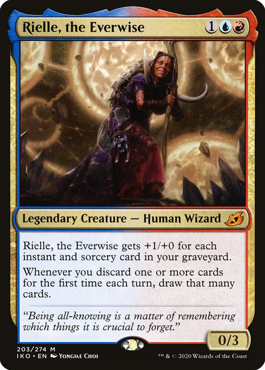 MTG Card Title: Rielle, the Everwise IKO/203