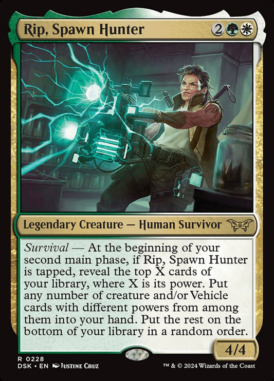 MTG Card Title: Rip, Spawn Hunter DSK/228