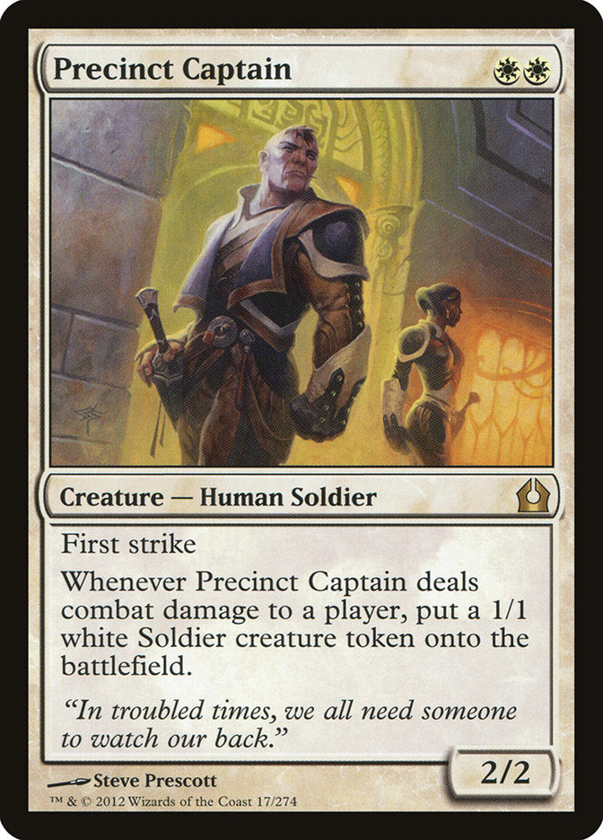MTG Card Title: Precinct Captain RTR/17